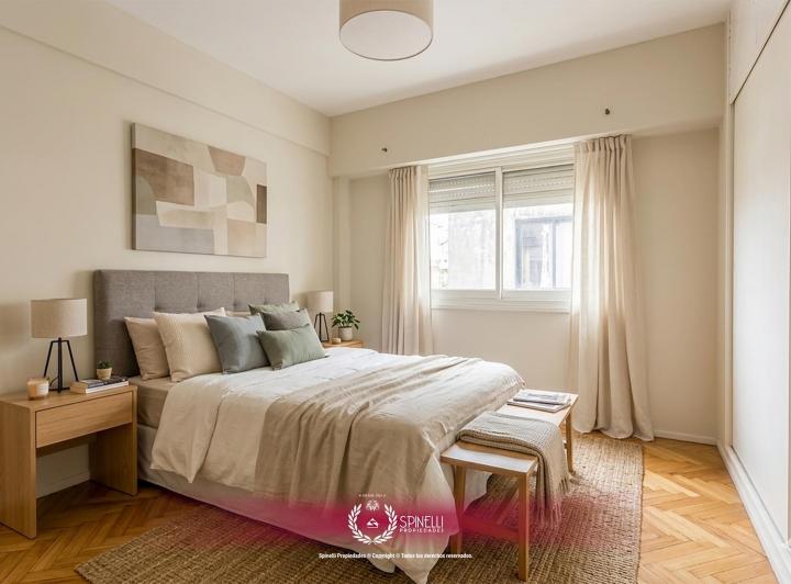 Alquiler Departamento 2 Ambientes 30 m&sup2; Balcón Lavadero Lateral Parquet Muy Luminoso en Almagro Boedo