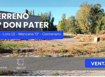 Terreno · 357m² · Venta Terreno 357,18 m² B° Don Pater Centenario