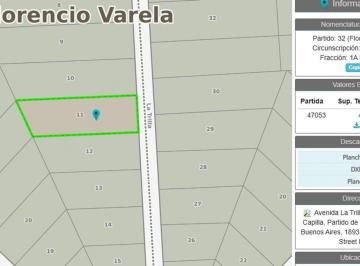 Terreno · 9000m² · Terrenos en Venta Florencio Varela