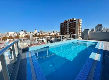 Departamento · 42m² · 1 Ambiente · Torre Brukman Monoambiente de 44 m² con Balcón, Full Amenities, Apto Profesional y Airbnb!