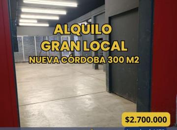 Local comercial , Córdoba · Alquiler | Impecable Local Comercial de 300 m² en Lo Mejor de Nueva Córdoba