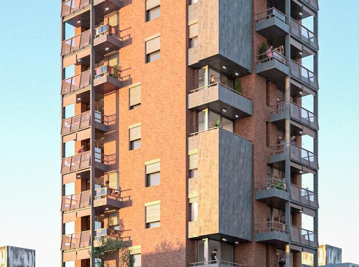 Desarrollo vertical · Edificio Aguape