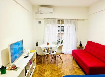Departamento · 25m² · 1 Ambiente · Alquiler Monoambiente Frente en San Nicolas