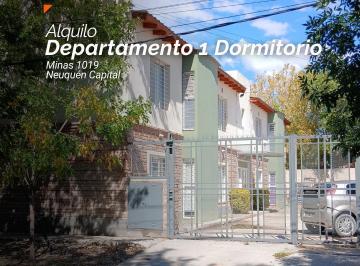 Departamento · 55m² · 2 Ambientes · 1 Cochera · Alquilo Departamento 1 Dormitorio - Minas N° 1019 - Neuquén Capital