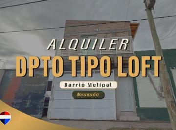 Departamento · 1 Ambiente · Alquiler Departamento en Loft, Barrio Melipal