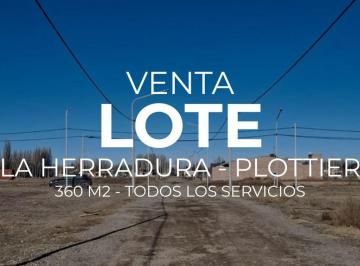 Terreno · 360m² · Venta Terreno en La Herradura de Limay Plottier