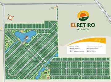 Terreno · 800m² · Lote en Venta, Ruta 2 Km 76, Ecobarrio El Retiro