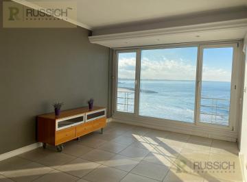 Departamento · 112m² · 4 Ambientes · 1 Cochera · Semipiso 4 Amb, Alquiler 24 Meses con Vista Plena Al Mar y Cochera Cubierta en Varese Mar del Plata