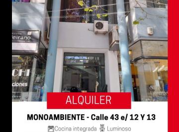 Departamento de 1 ambiente, La Plata · Monoambiente Luminoso - Zona Centro