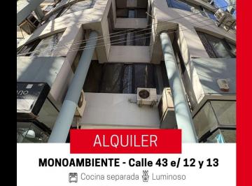 Departamento Alquiler de 1 ambiente · Monoambiente Luminoso - Zona Centro