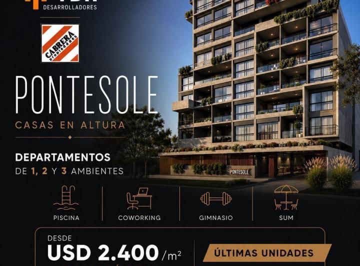 Departamento · 85m² · 3 Ambientes · 1 Cochera