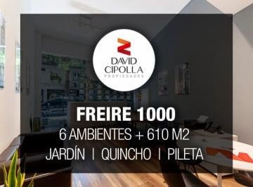 Departamento · 320m² · 6 Ambientes · 3 Cocheras · Venta • Colegiales • Dúplex • 6 Ambientes • Jardín • Pileta • Cochera