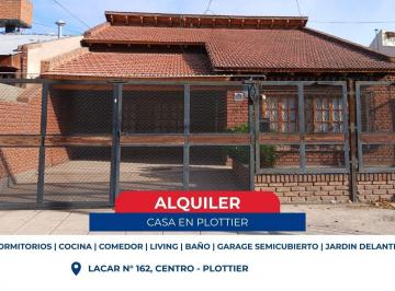 Casa · 124m² · 5 Ambientes · 1 Cochera · Alquiler Casa 3 Dorm - Centro de Plottier