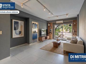 Living Comedor · Saavedra 2 Amb con Balcon y Guardacoche 48 m²