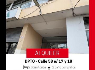 Departamento de 4 ambientes, La Plata · Dpto 2 Dorm. Luminoso - Zona Centro