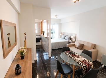 Departamento de 1 ambiente, Mar del Plata · Ambiente Externo con Balcón | Reciclado y Amoblado a Nuevo