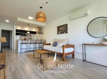 Departamento · 49m² · 2 Ambientes · 1 Cochera · 2 Ambientes en Alquiler en Marinas del Portezuelo, Martín Pescador, Nordelta, Vista Al Lago.