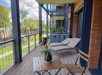 Balcon · Casa Living Departamento 2 Amb C/ Cochera Alquiler Anual