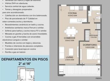 Departamento · 88m² · 3 Ambientes · Departamento 2 Ambientes en Pozo - Lanús Este