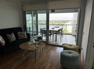 Departamento · 76m² · 3 Ambientes · 1 Cochera · Departamento de 3 Amb Amoblado en Alquiler Temporal en Yoo, Nordelta
