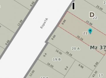 Terreno · 227m² · Lote en Venta Apto Desarrolo