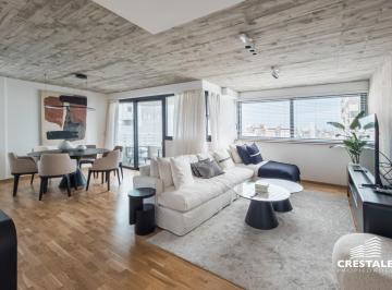 Departamento · 96m² · 3 Ambientes · 1 Cochera · Venta / Permuta - Departamento 2 Dorm. con Balcón Aterrazado - Centro, Rosario.