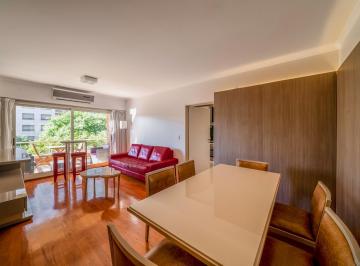 Departamento · 55m² · 2 Ambientes · 1 Cochera · Dos Ambientes Amoblado con Balcón y Cochera en Alquiler Temporario en Puerto Madero