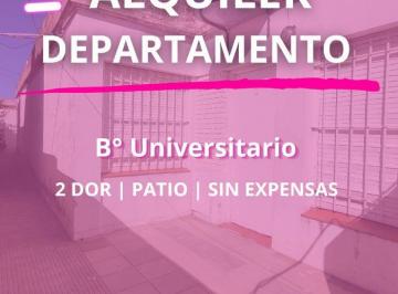 Departamento de 3 ambientes, Bahía Blanca · Alquiler | Dto 2 Dor | B° Uns |
