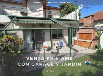PH · 130m² · 4 Ambientes · 1 Cochera · Venta PH 4 Amb Al Frente Cochera Jardin Bernal