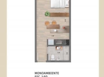 Edificio · 50m² · 2 Ambientes · 1 Cochera · Venta Departamentos Edificio Lumen Nqn
