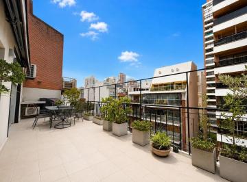 Departamento · 72m² · 3 Ambientes · Piso 3 Amb, con Gran Balcón Aterrazado, Más Hab. y Baño de Serv. en Belgrano Pegado a Las Cañitas.