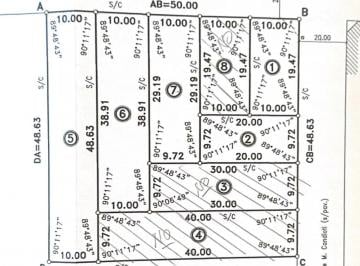 Terreno · 195m² · Venta de Lote! en Candioti Pueblo N°1