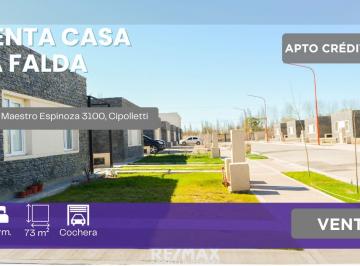 Casa · 58m² · 3 Ambientes · Venta Casas de La Falda - Cipolletti