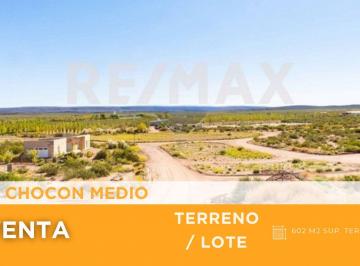 Terreno · 602m² · Venta Lote Chocon Medio Etapa Praderas