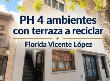 PH · 75m² · 4 Ambientes · PH 4 Ambientes Venta Florida Vicente Lopez