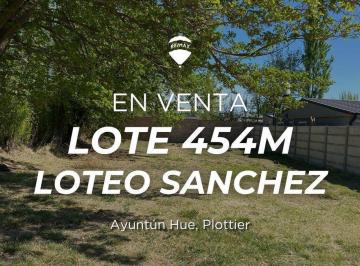 Terreno · 454m² · Lote en Venta en Loteo Sanchez Entorno Natural