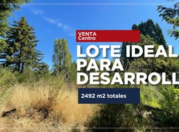 Terreno · 2492m² · Lote Para Edificio Centro de S. C. Bariloche