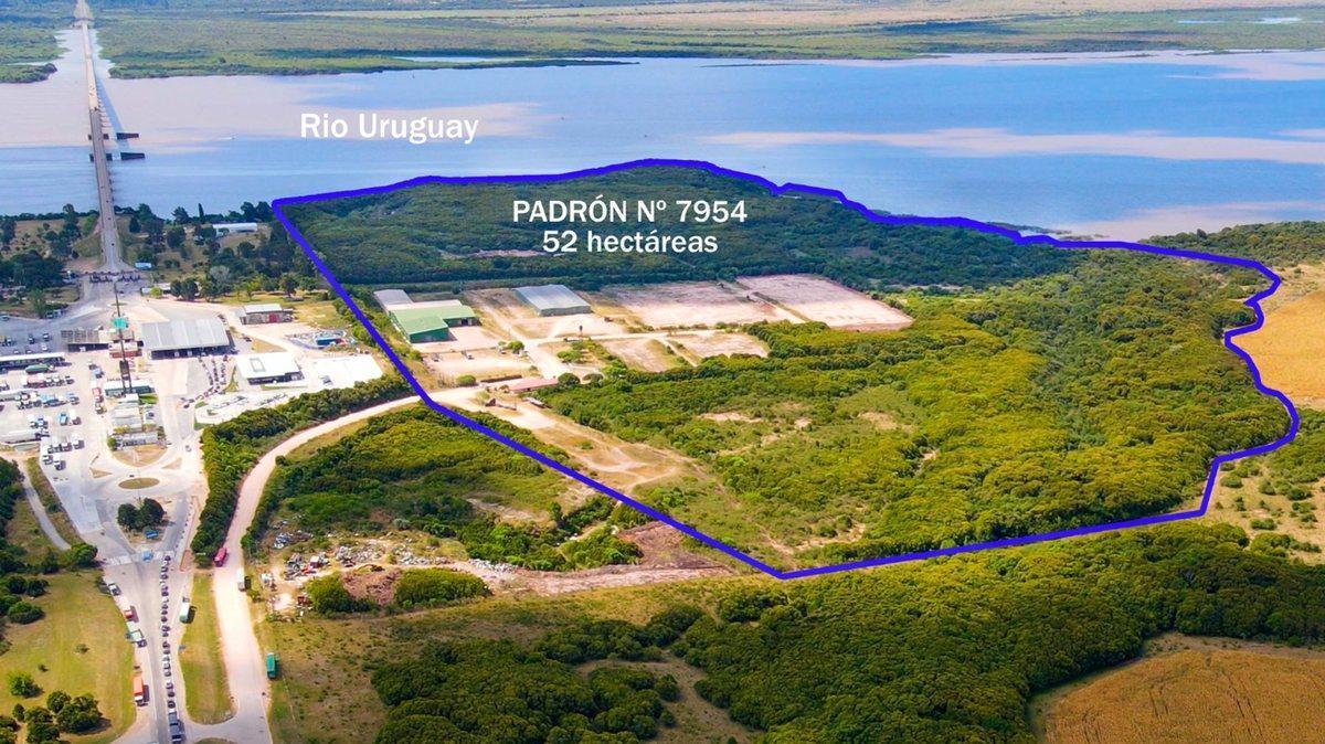 Ruta 2 Grito de Asencio, Acceso Al Puente Internacional 0, Fray Bentos, Rio Negro