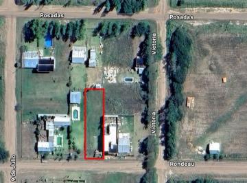 Terreno · 625m² · Terreno Sobre Rondeau Entre Victoria y 9 de Julio