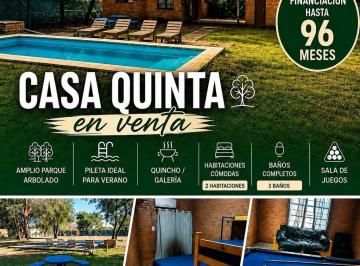 Quinta vacacional de 4 ambientes, Maco · Casa de Fin de Semana a 15 Minitos del Centro