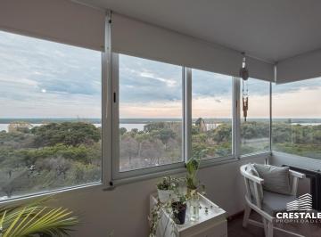 Departamento · 110m² · 4 Ambientes · 1 Cochera · Venta / Permuta - Departamento 2 Dorm. con Vista Franca Al Río - Centro, Rosario.