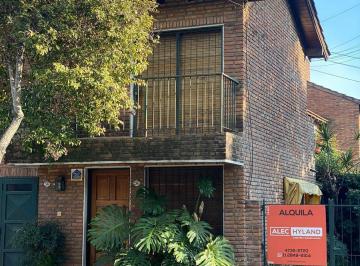 PH · 102m² · 4 Ambientes · 1 Cochera · PH en Alquiler en Martinez, Santa Fe/fleming