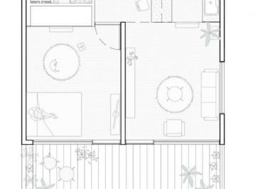 Departamento · 53m² · 2 Ambientes · 2 Ambientes con Terraza Corazón de Urquiza
