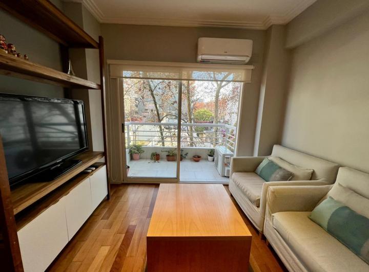 1 Dormitorio Amoblado y Equipado, Al Frente Reciclado a Nuevo! Cerca Subte y Metrobus.
