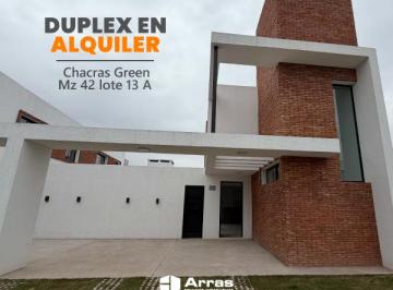PH de 1 ambiente, Córdoba · "Alquilo Duplex a Estrenar" en Chacras Green