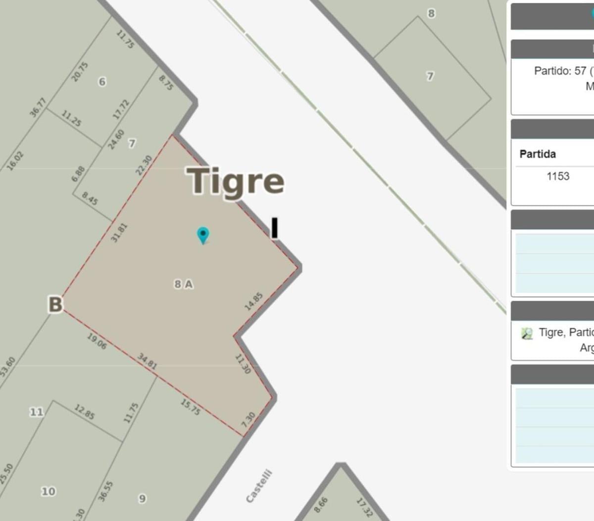 Castelli 7, Tigre, Tigre
