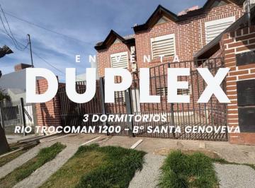 PH · 80m² · 4 Ambientes · 1 Cochera · Venta Duplex 3 Dorm. - B° Santa Genoveva