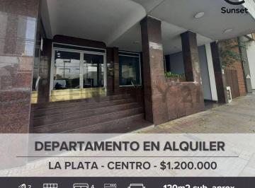 Departamento · 120m² · 5 Ambientes · 1 Cochera · Departamento en Alquiler 4 Dorm., La Plata