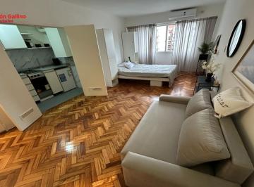 Departamento · 25m² · 1 Ambiente · Alquiler Temporario Monoambiente Equipado y Reciclado