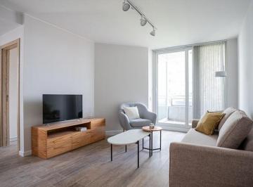 Departamento · 56m² · 2 Ambientes · 1 Cochera · Venta - Departamento, 1 Dormitorio, Balcón, Patio en Pb, Amenities Premium. Rosario, Centro